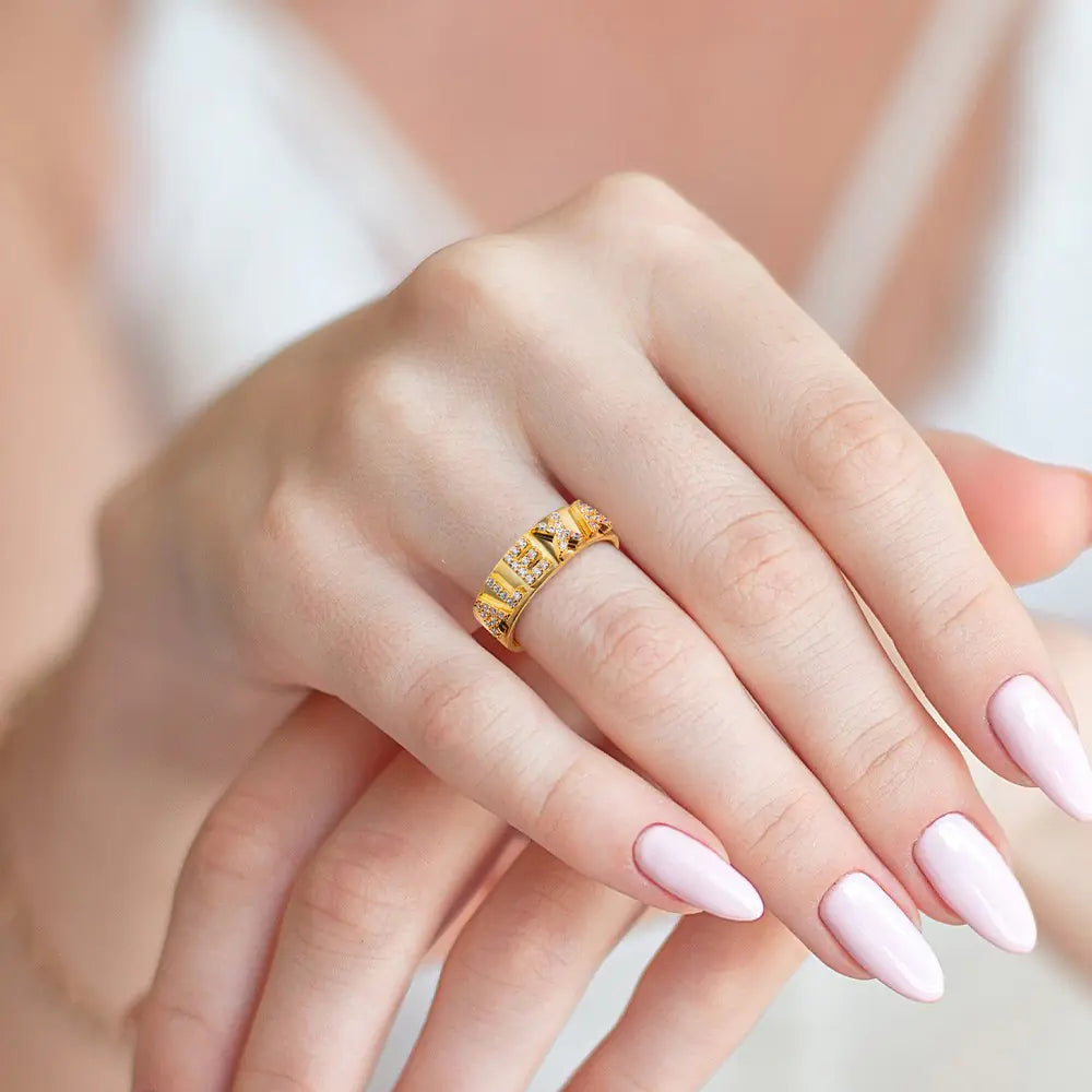 Seelenverwandte Paar Ringe