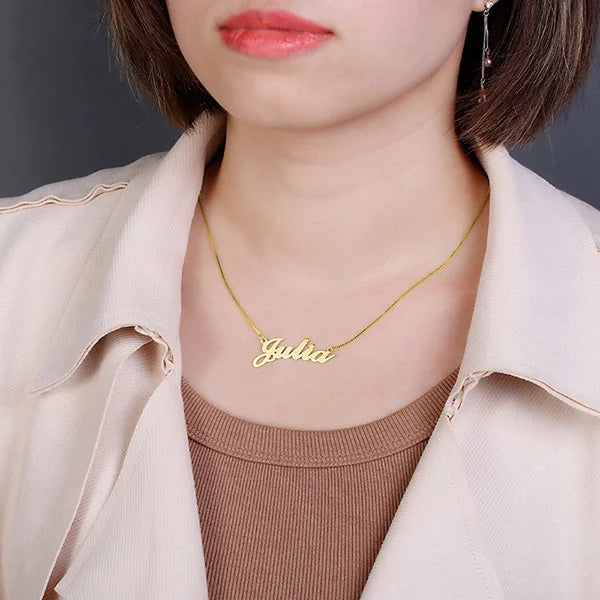 Classic Name Necklace - Glamour