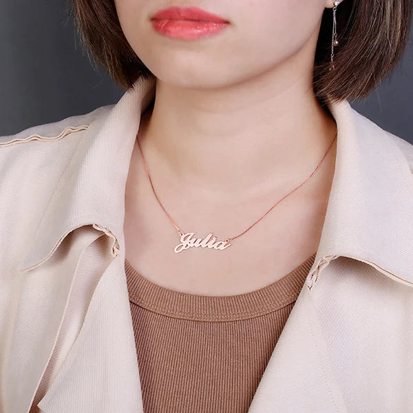 Classic Name Necklace - Glamour