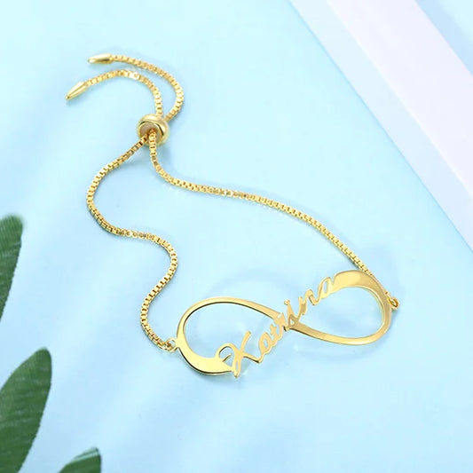 Infinity Bracelet 1-6 Name - Glamour