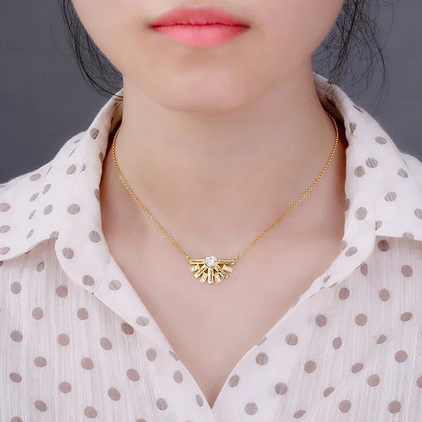 "You Are My Sun Shine" Birthstone Necklace - Glamour