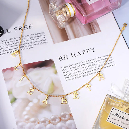 Personalized Name Choker - Glamour