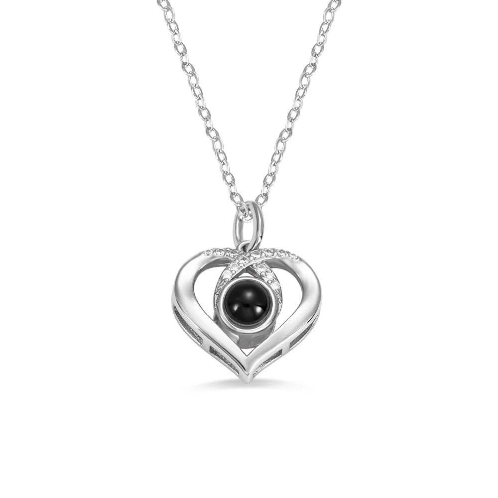 Personalized Love Language Projection Necklace