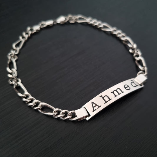 Personalized Name Bracelet For Men - Glamour