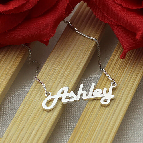 Retro Name Necklace - Glamour