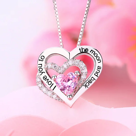 Triple Heart Necklace - Glamour