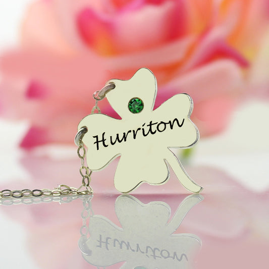 Clover Good Luck Charms Shamrocks Necklace - Glamour