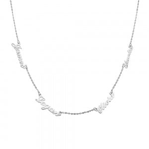 Personalized 4 Names Necklace - Glamour