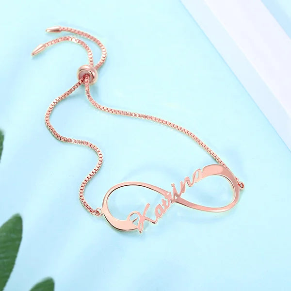 Infinity Bracelet 1-6 Name - Glamour