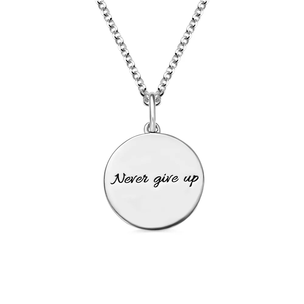 Engraved Basketball Necklace with Number And birthstone in Silver - Glamour