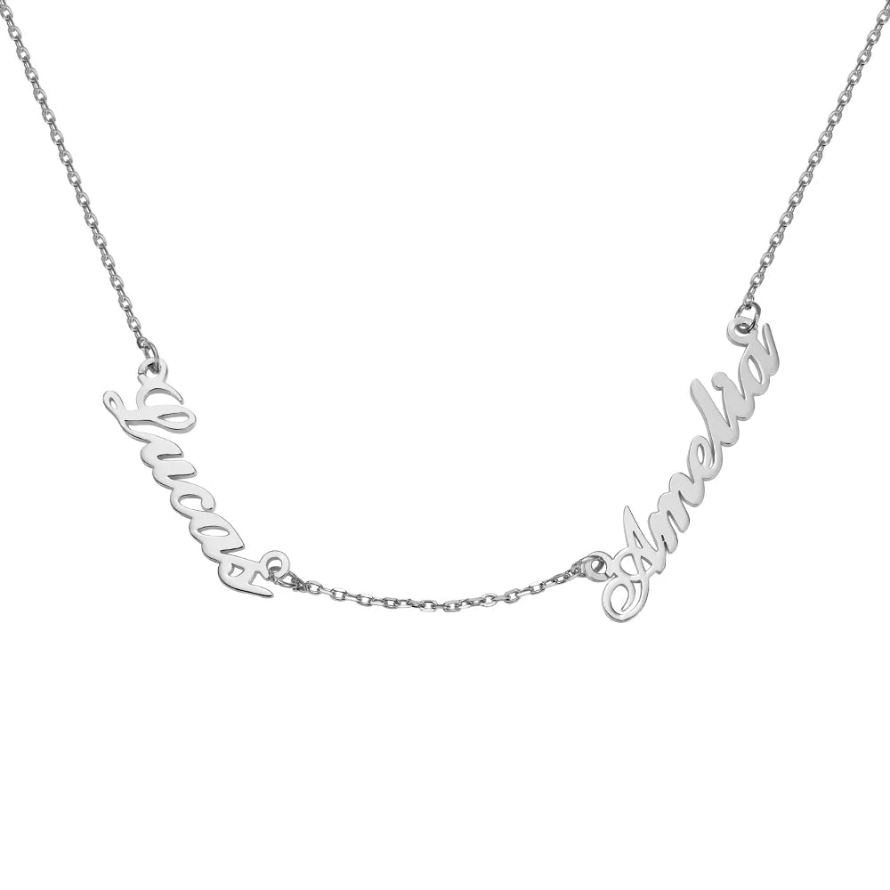 Personalized Double Name Necklace - Glamour