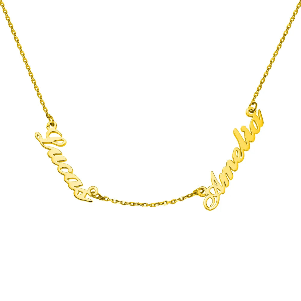 Personalized Double Name Necklace - Glamour