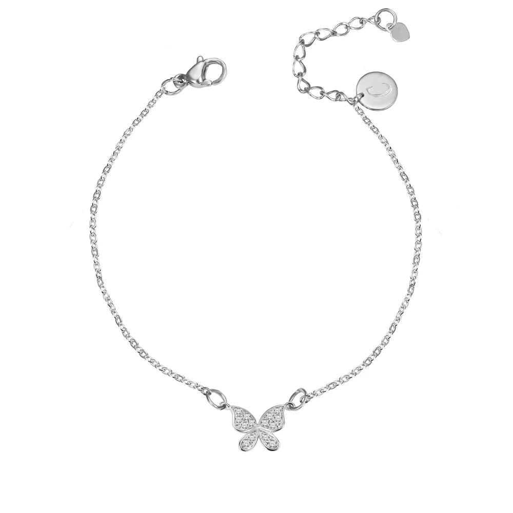Custom Butterfly Anklet Bracelet Foot Chain - Glamour