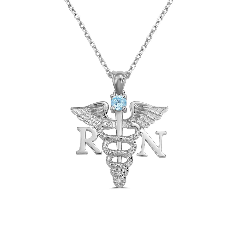 Medical Theme Necklace Jewelry Gift for Nurses & Doctors - Glamour