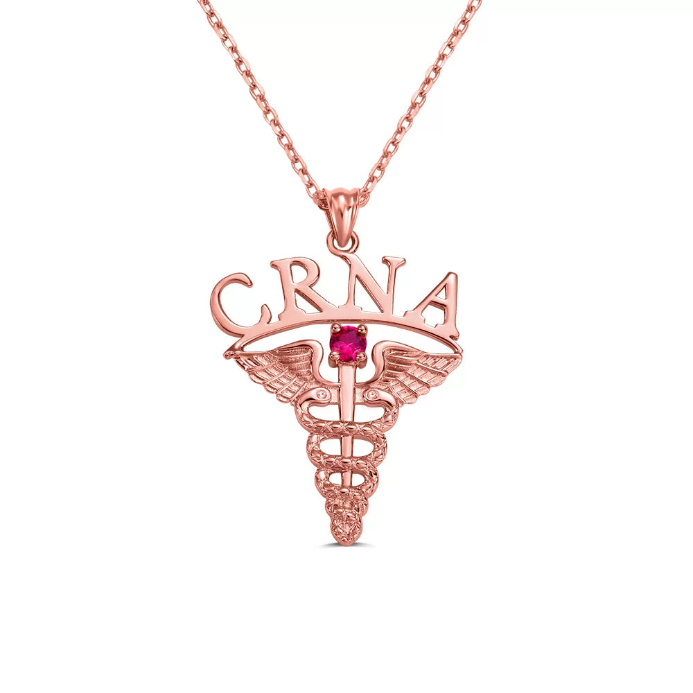 Medical Theme Necklace Jewelry Gift for Nurses & Doctors - Glamour