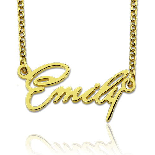 Tiny Name Necklace - Glamour
