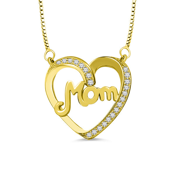 Mom Necklace With Birthstone - Glamour