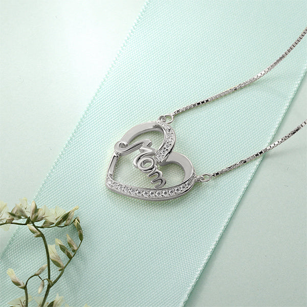 Mom Necklace With Birthstone - Glamour