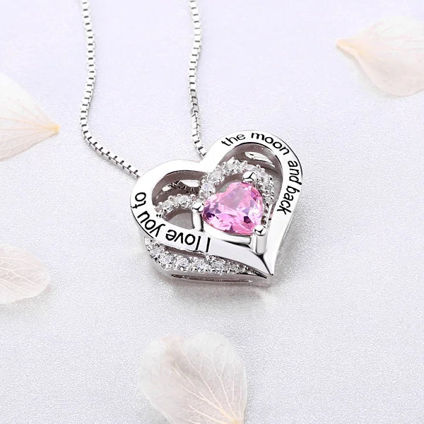 Triple Heart Necklace - Glamour